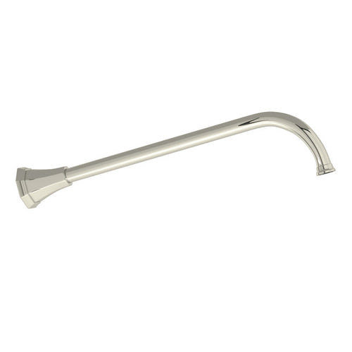 Perrin & Rowe Deco 15" Overhead Wall Mount Shower Arm