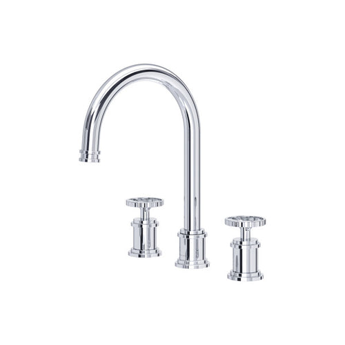 Perrin & Rowe Armstrong Widespread Bathroom Faucet With C-Spout