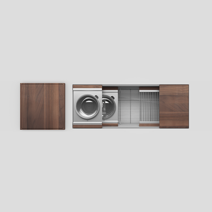 Julien 48" Undermount Single-Bowl Workstation Kitchen Sink Set