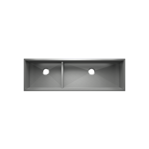 Julien 57" Undermount Double-Bowl Workstation Kitchen Sink Set