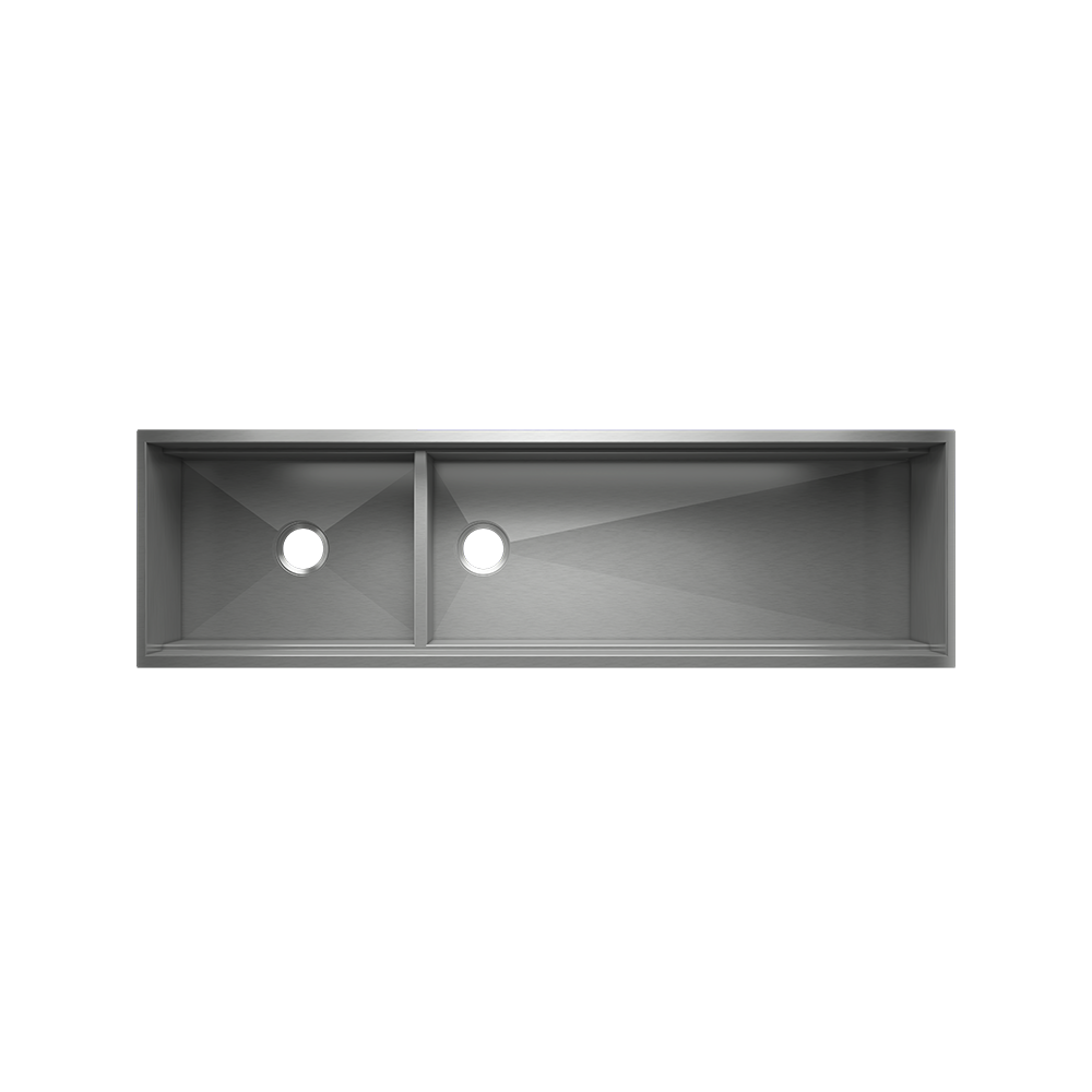Julien 63" Undermount Double-Bowl Workstation Kitchen Sink Set