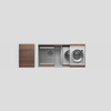 Julien 36" Undermount Double-Bowl Workstation Kitchen Sink Set