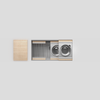 Julien 36" Undermount Single-Bowl Workstation Kitchen Sink Set