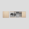 Julien 48" Undermount Single-Bowl Workstation Kitchen Sink Set