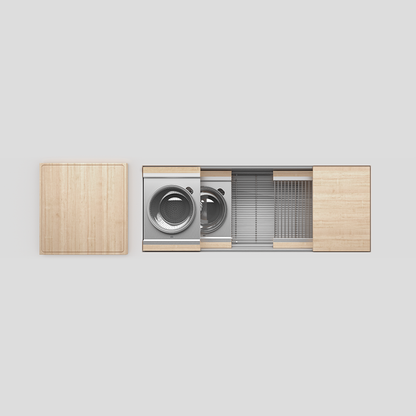 Julien 48" Undermount Single-Bowl Workstation Kitchen Sink Set