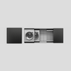 Julien 48" Undermount Single-Bowl Workstation Kitchen Sink Set