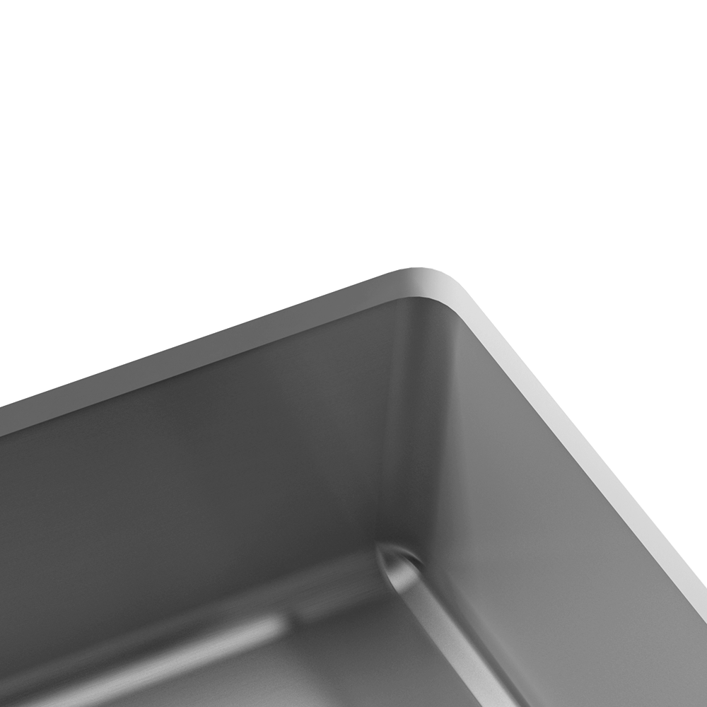 Julien Undermount Classic Single Bowl Kitchen Sink, 9"x16"x8"