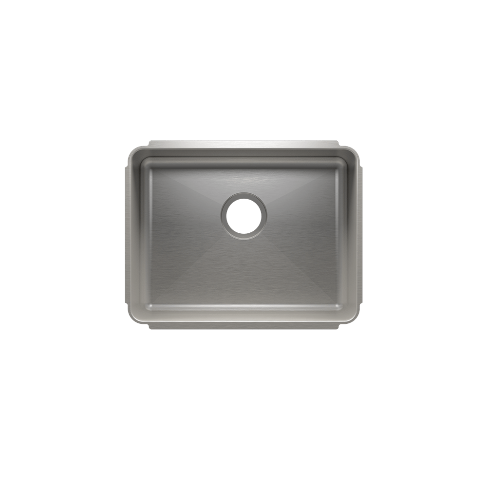Julien Undermount Classic Single Bowl Kitchen Sink, 21"x16"x10"