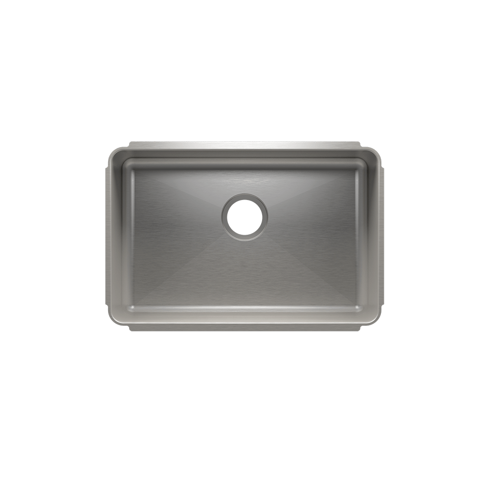 Julien Undermount Classic Single Bowl Kitchen Sink, 24"x16"x10"
