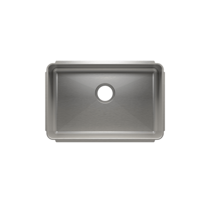 Julien Undermount Classic Single Bowl Kitchen Sink, 24"x16"x10"