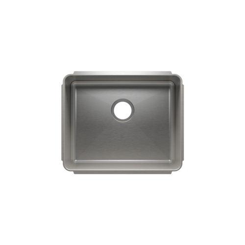 Julien Undermount Classic Single Bowl Kitchen Sink, 21"x17"x10"
