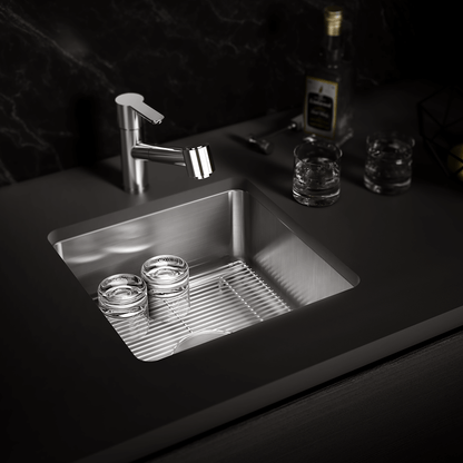 Julien Undermount Classic Single Bowl Kitchen Sink, 21"x17"x10"