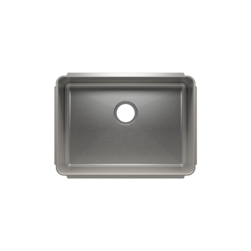 Julien Undermount Classic Single Bowl Kitchen Sink, 24"x17"x10"