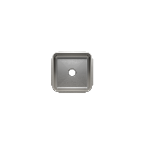 Julien Undermount Classic Single Bowl Bar Sink 2" drain, 12"x12"x7"