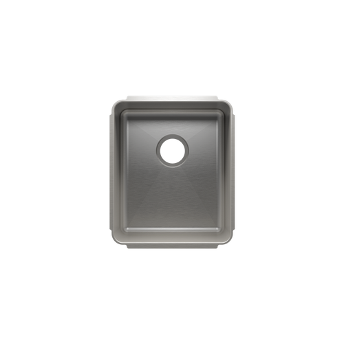 Julien Undermount Classic Single Bowl Kitchen Sink, 15"x18"x10"