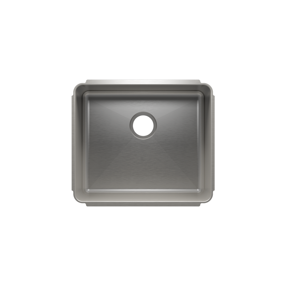 Julien Undermount Classic Single Bowl Kitchen Sink, 21"x18"x10"