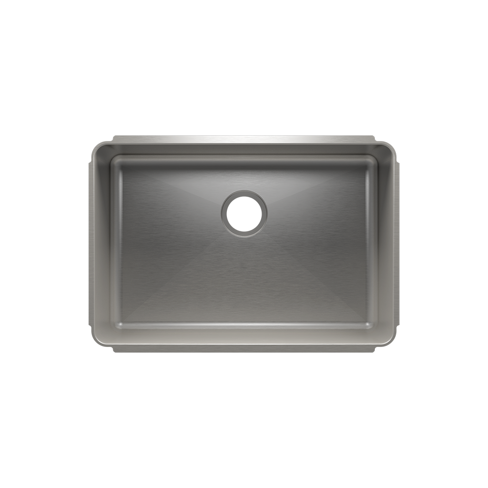 Julien Undermount Classic Single Bowl Kitchen Sink, 27"x18"x10"