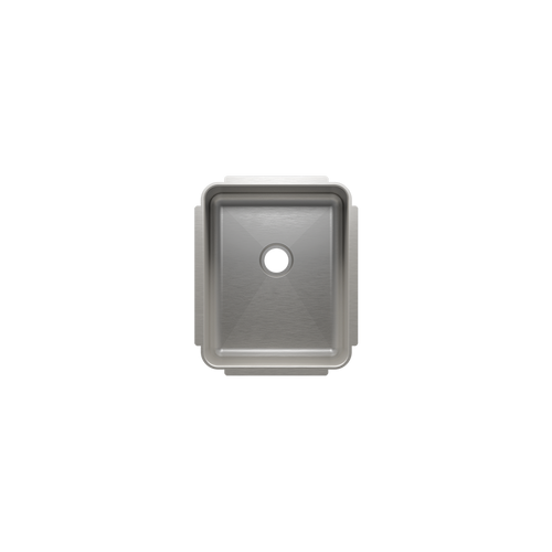 Julien Undermount Classic Single Bowl Bar Sink 2" drain, 12"x15"x7"