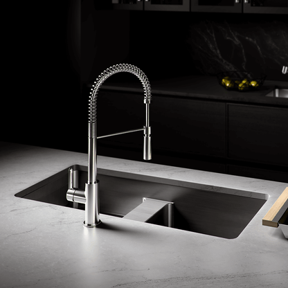 Julien Undermount Classic Single Bowl Kitchen Sink, 30"x17"x10"