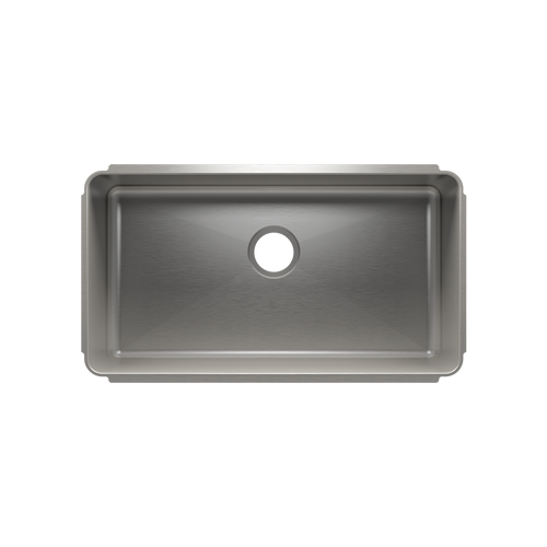 Julien Undermount Classic Single Bowl Kitchen Sink, 30"x16"x8"