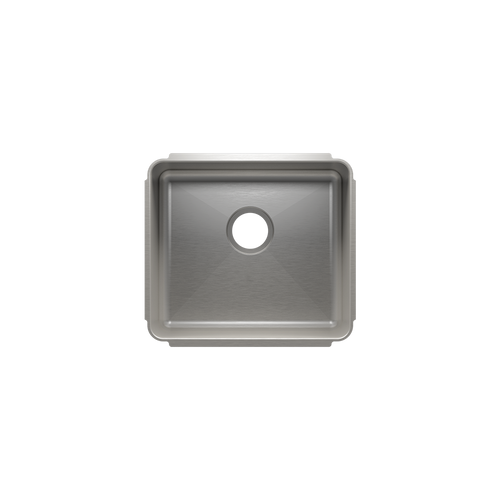 Julien Undermount Classic Single Bowl Kitchen Sink, 18"x16"x10"