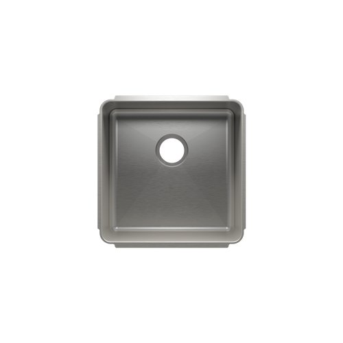 Julien Undermount Classic Single Bowl Kitchen Sink, 18"x18"x10"