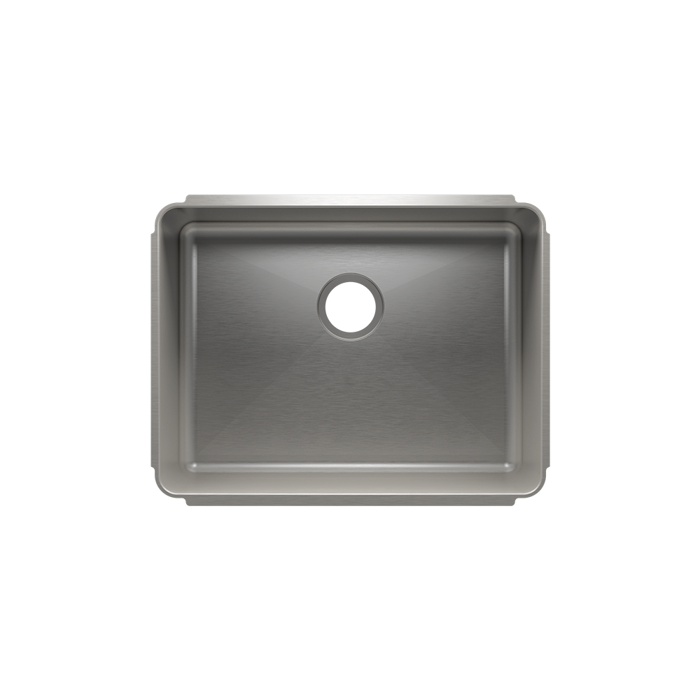 Julien Undermount Classic Single Bowl Kitchen Sink, 24"x18"x10"