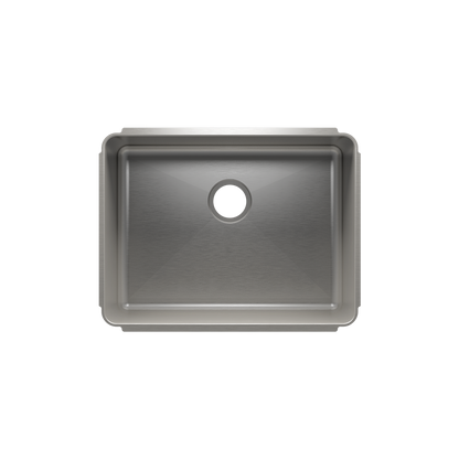Julien Undermount Classic Single Bowl Kitchen Sink, 24"x18"x10"