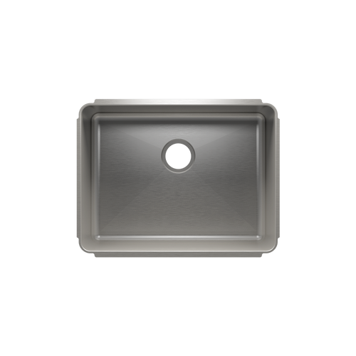 Julien Undermount Classic Single Bowl Kitchen Sink, 24"x18"x10"