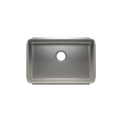 Julien Undermount Classic Single Bowl Kitchen Sink, 24"x16"x8"