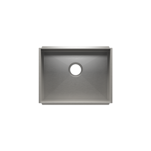 Julien Undermount UrbanEdge Single Bowl Kitchen Sink, 21"x16"x10"