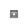 Julien Undermount UrbanEdge Single Bowl Bar Sink, 12"x12"x7"