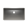 Julien Undermount UrbanEdge Single Bowl Kitchen Sink, 33"x18"x10"
