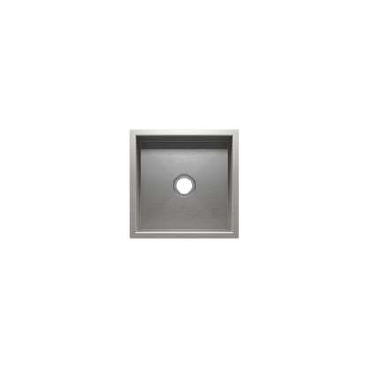 Julien Undermount UrbanEdge Single Bowl Bar Sink 2" drain, 12"x12"x7"
