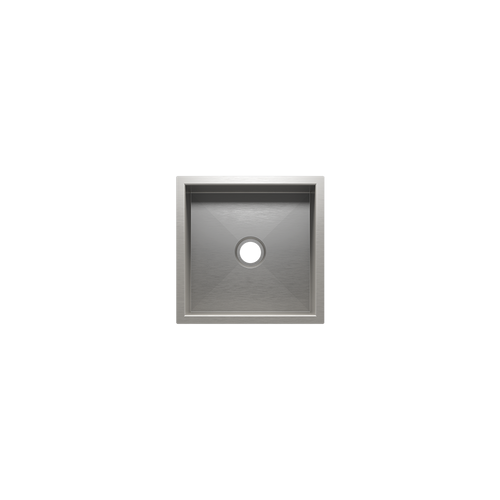 Julien Undermount UrbanEdge Single Bowl Bar Sink 2" drain, 12"x12"x7"