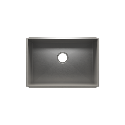 Julien Undermount UrbanEdge Single Bowl Utility Sink, 24"x16"x12"