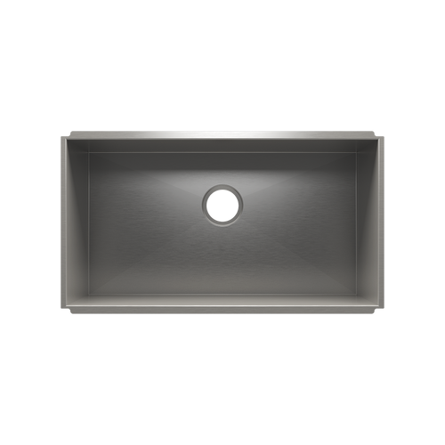 Julien Undermount UrbanEdge Single Bowl Utility Sink, 30"x16"x12"