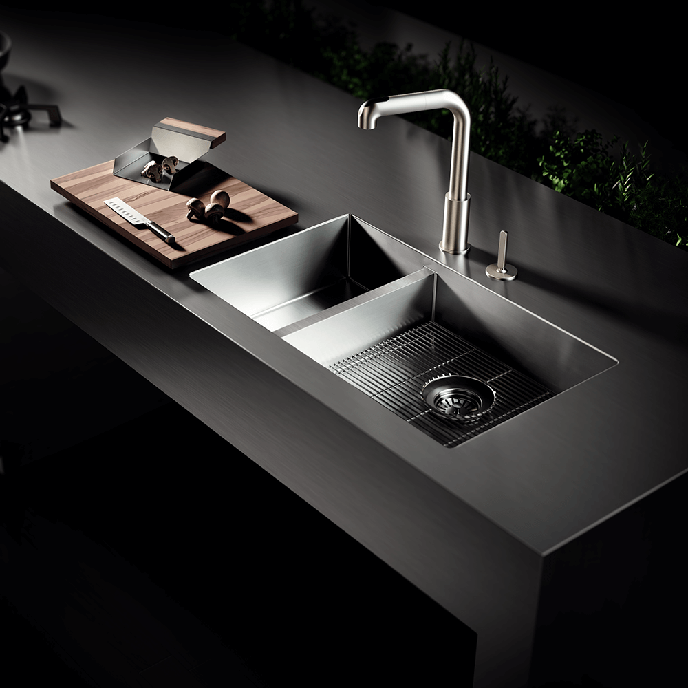 Julien Undermount J7 Single Bowl Kitchen Sink, 30"x16"x10"
