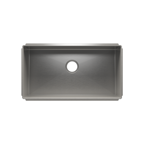 Julien Undermount J7 Single Bowl Kitchen Sink, 30"x16"x8"