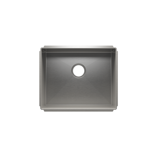 Julien Undermount J7 Single Bowl Kitchen Sink, 21"x17"x10"