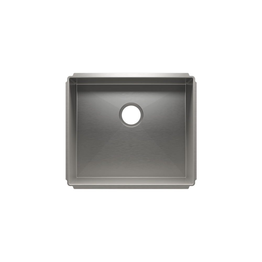 Julien Undermount J7 Single Bowl Kitchen Sink, 21"x18"x10"