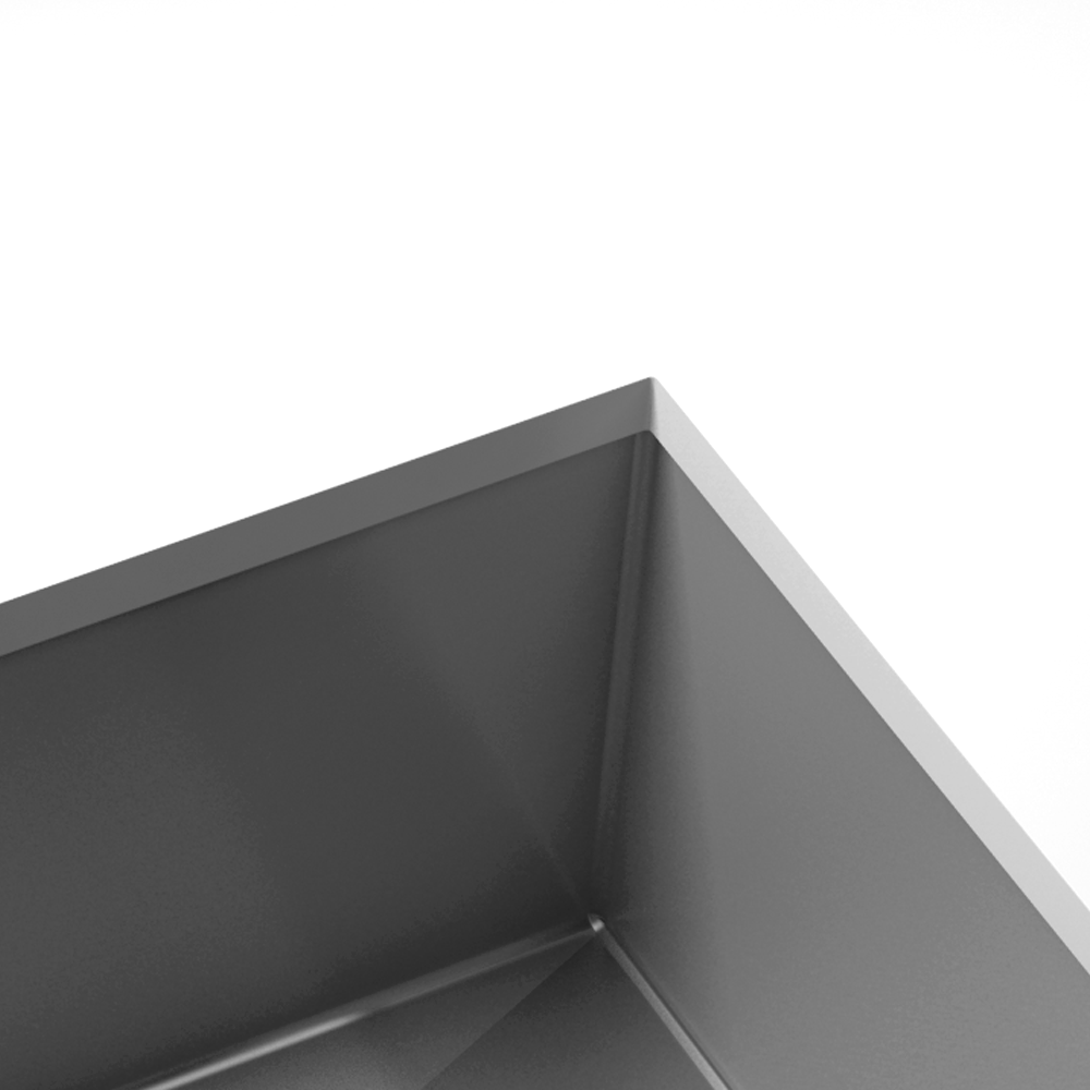 Julien Undermount J7 Single Bowl Kitchen Sink, 21"x18"x10"