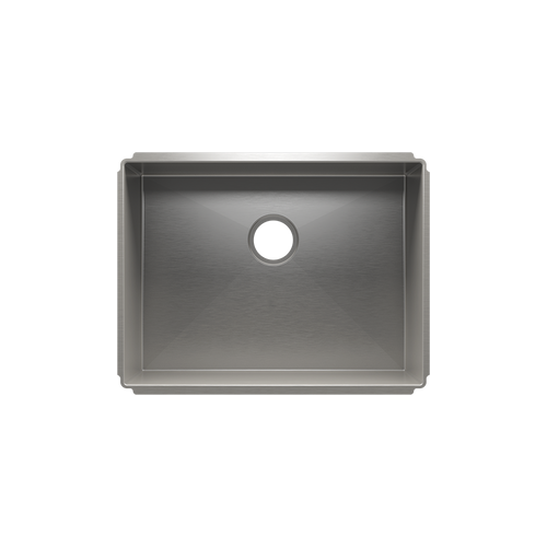 Julien Undermount J7 Single Bowl Kitchen Sink, 24"x18"x10"