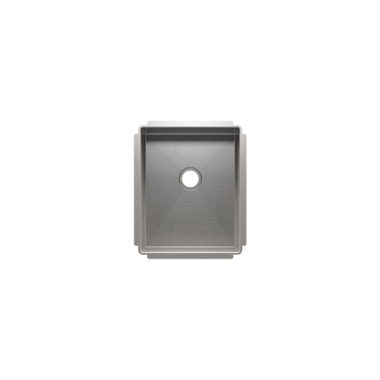 Julien Undermount J7 Single Bowl Bar Sink 2" drain, 12"x15"x7"
