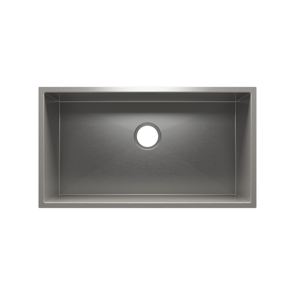 Julien Undermount J7 Single Bowl Utility Sink, 30"x16"x12"
