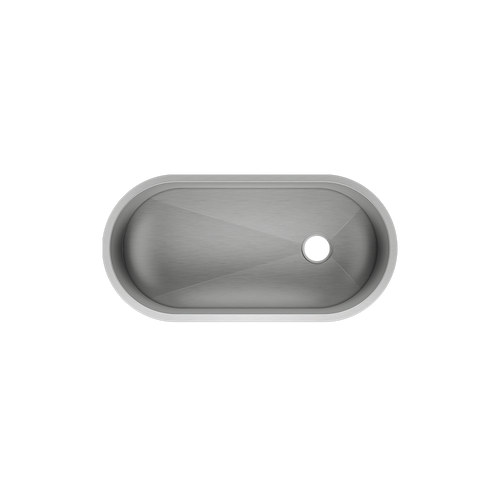 Julien Undermount Arcova Single Bowl Kitchen Sink, 36"x17"x10"