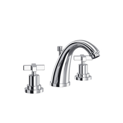 ROHL Lombardia C-Spout Widespread Bathroom Faucet