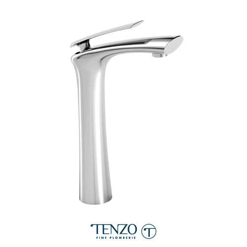 Tenzo Single hole lavatory faucet, Fluvia – FL12-P-CR