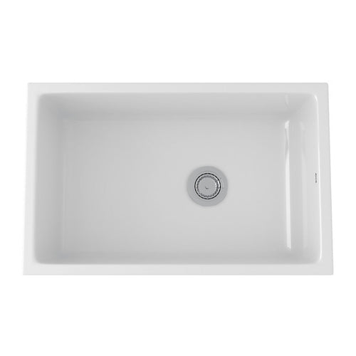 ROHL Allia™ 32" Fireclay Single Bowl Undermount Kitchen Sink