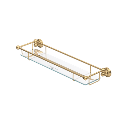 Perrin & Rowe Edwardian™ Wall Mount Tempered Glass Vanity Shelf